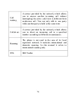 Предварительный просмотр 75 страницы Spice M-5252 User Manual