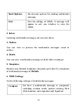 Предварительный просмотр 37 страницы Spice M-5252n User Manual