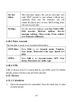 Предварительный просмотр 62 страницы Spice M-5252n User Manual