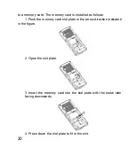 Предварительный просмотр 20 страницы Spice S-707 User Manual