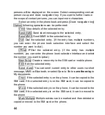 Предварительный просмотр 44 страницы Spice S-707 User Manual