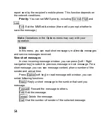 Предварительный просмотр 54 страницы Spice S-707 User Manual