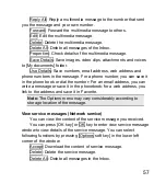 Предварительный просмотр 57 страницы Spice S-707 User Manual