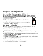 Preview for 22 page of Spice S-808n User Manual