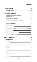 Предварительный просмотр 3 страницы Spice S-820 User Manual