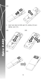 Предварительный просмотр 12 страницы Spice S-820 User Manual