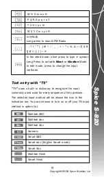 Предварительный просмотр 19 страницы Spice S-820 User Manual