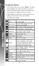 Предварительный просмотр 60 страницы Spice S-820 User Manual