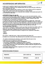 Предварительный просмотр 25 страницы Spice TESEKO SPP025 Instruction Manual