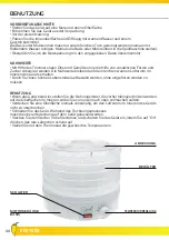 Предварительный просмотр 46 страницы Spice TESEKO SPP025 Instruction Manual