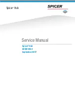 Spicer AXSM-0052 Service Manual preview