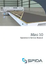 Spida Machinery Mini 10 Operation & Service Manual preview