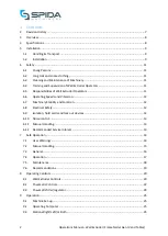 Preview for 3 page of Spida Wall Extruder Operation & Maintenance Manual