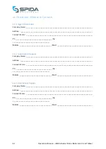 Preview for 63 page of Spida Wall Extruder Operation & Maintenance Manual