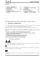 Предварительный просмотр 24 страницы Spidem 10001261 Operating Instructions Manual