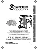 Preview for 1 page of Spidem 10002516 Operating Instructions Manual