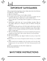 Preview for 20 page of Spidem 10002516 Operating Instructions Manual