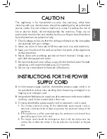 Preview for 21 page of Spidem 10002516 Operating Instructions Manual