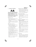 Preview for 9 page of Spidem 740617323 Operating Instructions Manual