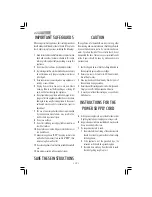 Preview for 22 page of Spidem 740617323 Operating Instructions Manual