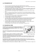 Preview for 16 page of SPIDER CROSS LINER Operator'S Manual