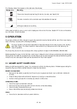 Предварительный просмотр 21 страницы SPIDER CROSS LINER Operator'S Manual