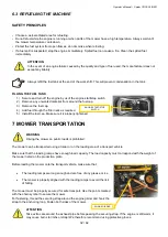 Предварительный просмотр 32 страницы SPIDER CROSS LINER Operator'S Manual