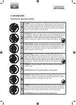 Предварительный просмотр 50 страницы SPIDO COMBO-10 Instructions For Use Manual