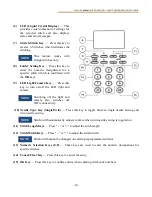 Preview for 20 page of SPIEGEL 60609 Operation Manual