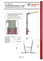 Preview for 11 page of SPIETH Gymnastics 046-002 Assembly And User'S Manual