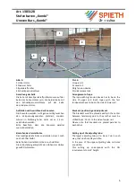 Предварительный просмотр 5 страницы SPIETH Gymnastics 1383128 Assembly And User'S Manual