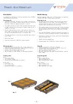 Preview for 3 page of SPIETH Melbourne User And Assembly Instructions