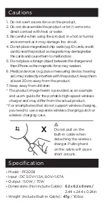 Preview for 3 page of Spigen PowerArc ArcField PF2009 User Manual