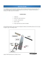 Предварительный просмотр 2 страницы Spiker Tacoma T2UG Installation Instructions Manual