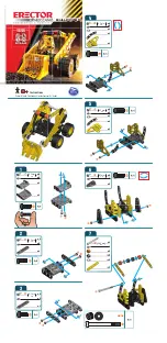 Spin Master MECCANO ERECTOR BULLDOZER Instructions preview