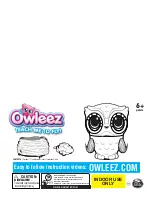 Preview for 1 page of Spin Master OWLEEZ Manual