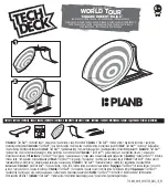 Spin Master TECH DECK WORLD TOUR I PLANB Quick Start Manual preview