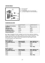 Предварительный просмотр 27 страницы Spinder XPLORER Assembly Instruction And Safety Regulations