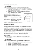 Предварительный просмотр 28 страницы Spinder XPLORER Assembly Instruction And Safety Regulations