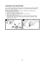 Предварительный просмотр 62 страницы Spinder XPLORER Assembly Instruction And Safety Regulations