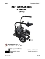 Spinergy ZX-1 Operator'S Manual preview