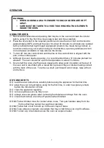 Preview for 5 page of spinflo COUNTRY LEISURE PRIMA 600EL User And Installation Instructions Manual