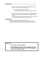 Preview for 13 page of spinflo FI20000 User And Installation Instructions Manual