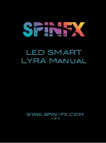 SPINFX LED SMART LYRA Manual preview