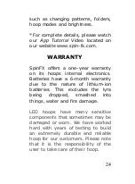 Preview for 25 page of SPINFX LED SMART LYRA Manual