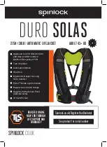 Spinlock DURO SOLAS Manual preview