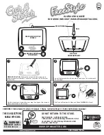 Preview for 1 page of Spinmaster Etch A Sketch FreeStyle Instruction Sheet