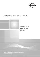 Spinner BN 533842 Product Manual preview