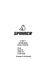 Preview for 1 page of Spinner Sus Owner'S Manual