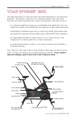 Preview for 17 page of Spinning spinner AERO Owner'S Manual